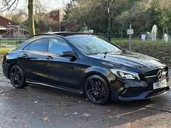 Black Used 2017 Mercedes CLA220 AMG line Sedan | £10,995 (Fair price)