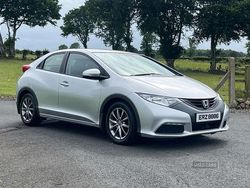 Silver Used 2012 Honda Civic SE Hatchback | £3,550 (Expensive)