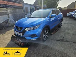 Blue Used 2019 Nissan Qashqai Acenta Premium SUV | £11,995 (Super price)