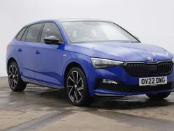 Blue Used 2022 Skoda Scala Monte Carlo Hatchback | £18,295 (Fair price)