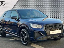 Blue Used 2025 Audi Q2 Black Edition SUV | £28,491 (A bit pricey)