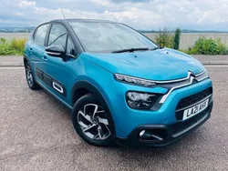 Blue Used 2021 Citroën C3 PureTech Hatchback | £10,995 (Fair price)