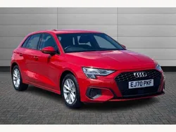 Red Used 2020 Audi A3 Hatchback | £18,745 (Fair price)