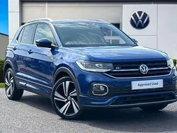 Blue Used 2020 VW T-Cross R-line SUV | £16,290 (Fair price)