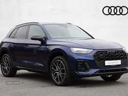 Blue Used 2024 Audi Q5 Black Edition SUV | £40,490 (Fair price)