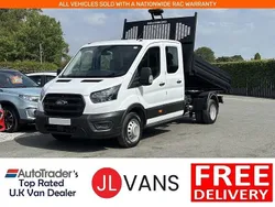 Frozen white (solid paint) Used 2022 Ford Transit | £18,450 (A bit pricey)