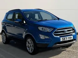 Blue Used 2022 Ford Ecosport Titanium SUV | £13,036 (Fair price)