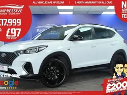 White Used 2019 Hyundai Tucson N Line SUV | £17,999 (Expensive)