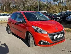 Orange Used 2015 Peugeot 208 Allure Hatchback | £5,795 (Fair price)