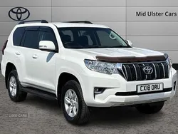 White Used 2018 Toyota Land Cruiser Active SUV | £32,995 (Expensive)