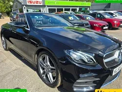Black Used 2019 Mercedes E220 AMG line Cabriolet | £19,999 (Good price)
