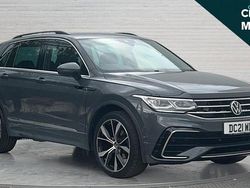 Grey Used 2021 VW Tiguan R-line SUV | £23,197 (Fair price)