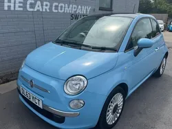 Blue Used 2014 Fiat 500 Lounge Hatchback | £3,295 (Fair price)