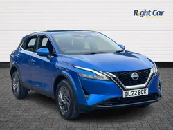 Blue Used 2022 Nissan Qashqai Acenta Premium SUV | £17,999 (Good price)