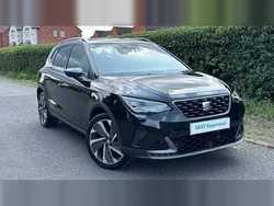 Midnight black with grey roof Used 2022 Seat Arona FR Sport SUV | £16,490 (Fair price)