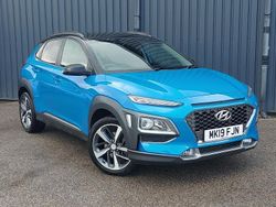 Blue Used 2019 Hyundai Kona Premium SUV | £12,298 (Fair price)