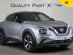Silver Used 2022 Nissan Juke Tekna SUV | £12,000 (Fair price)