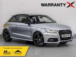 Silver Used 2016 Audi A1 Black Edition Hatchback | £10,995 (Fair price)