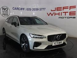 Gold Used 2021 Volvo V60 R-Design Estate | £21,488 (Fair price)