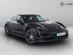 Black Used 2022 Porsche Taycan Performance Package Sedan | £44,975 (Super price)