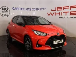 Orange Used 2021 Toyota Yaris Edition Hatchback | £16,988 (Fair price)