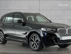 Black Used 2022 BMW X3 M Sport SUV | £32,990 (Fair price)