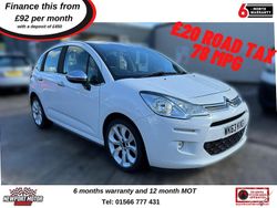 White Used 2013 Citroën C3 SELECTION Hatchback | £4,495 (Expensive)