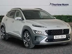 Grey Used 2023 Hyundai Kona Premium SUV | £15,890 (Fair price)