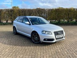 Silver Used 2010 Audi A3 Sportback Black Edition Hatchback | £2,999 (Expensive)