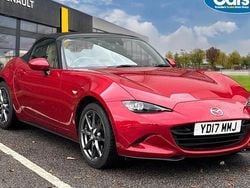 Red Used 2017 Mazda MX5 Inclusive Cabriolet | £13,295 (Good price)