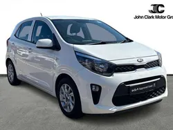 White Used 2018 Kia Picanto 2 Hatchback | £10,250 (Fair price)