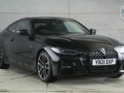 Black Used 2021 BMW 420 M Sport Coupe | £27,490 (Fair price)
