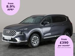 Blue Used 2022 Hyundai Santa Fe Premium SUV | £26,198 (Good price)