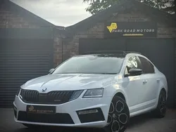 White Used 2018 Skoda Octavia vRS Hatchback | £15,195 (Fair price)