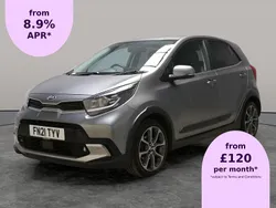 Grey Used 2021 Kia Picanto X-Line Hatchback | £9,831 (Fair price)