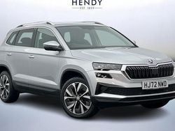 Brilliant silver metallic Used 2022 Skoda Karoq SE L SUV | £20,999 (Fair price)