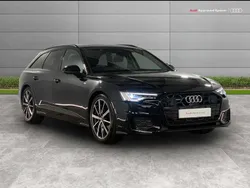 Black Used 2024 Audi A6 Black Edition Estate | £41,999 (Expensive)