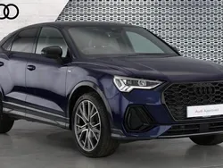 Blue Used 2024 Audi Q3 Black Edition SUV | £35,591 (Fair price)
