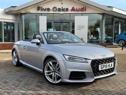 Silver Used 2019 Audi TT Roadster Sport Cabriolet | £22,390 (Fair price)