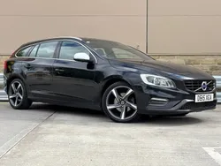 Black Used 2015 Volvo V60 R-Design Estate | £5,995 (Good price)