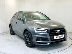 Grey Used 2018 Audi Q3 Black Edition SUV | £15,495 (Fair price)