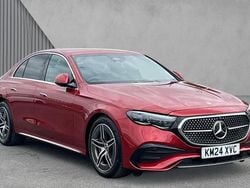 Red Used 2024 Mercedes E220 Advanced Sedan | £44,890