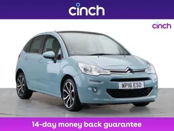 Blue Used 2016 Citroën C3 Platinum Hatchback | £8,249 (Expensive)