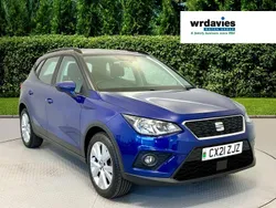 Blue Used 2021 Seat Arona SE Technology SUV | £11,995 (Fair price)