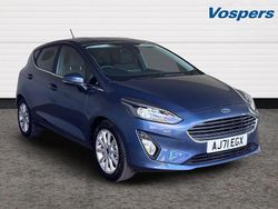 Blue Used 2022 Ford Fiesta Titanium Hatchback | £15,895