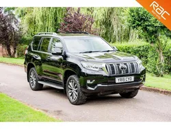 Black Used 2019 Toyota Land Cruiser SUV | £34,995 (Good price)