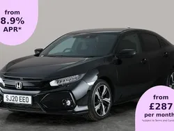 Black Used 2020 Honda Civic Sport Hatchback | £18,299 (Fair price)