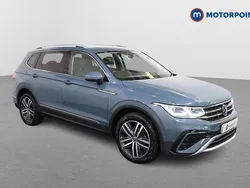 Blue Used 2022 VW Tiguan Allspace Elegance SUV | £24,099 (Fair price)