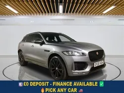 Grey Used 2020 Jaguar F-Pace Chequered Flag SUV | £23,399 (Fair price)