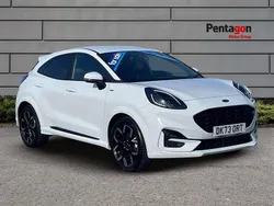 White Used 2023 Ford Puma Gen-E ST-Line X SUV | £16,995